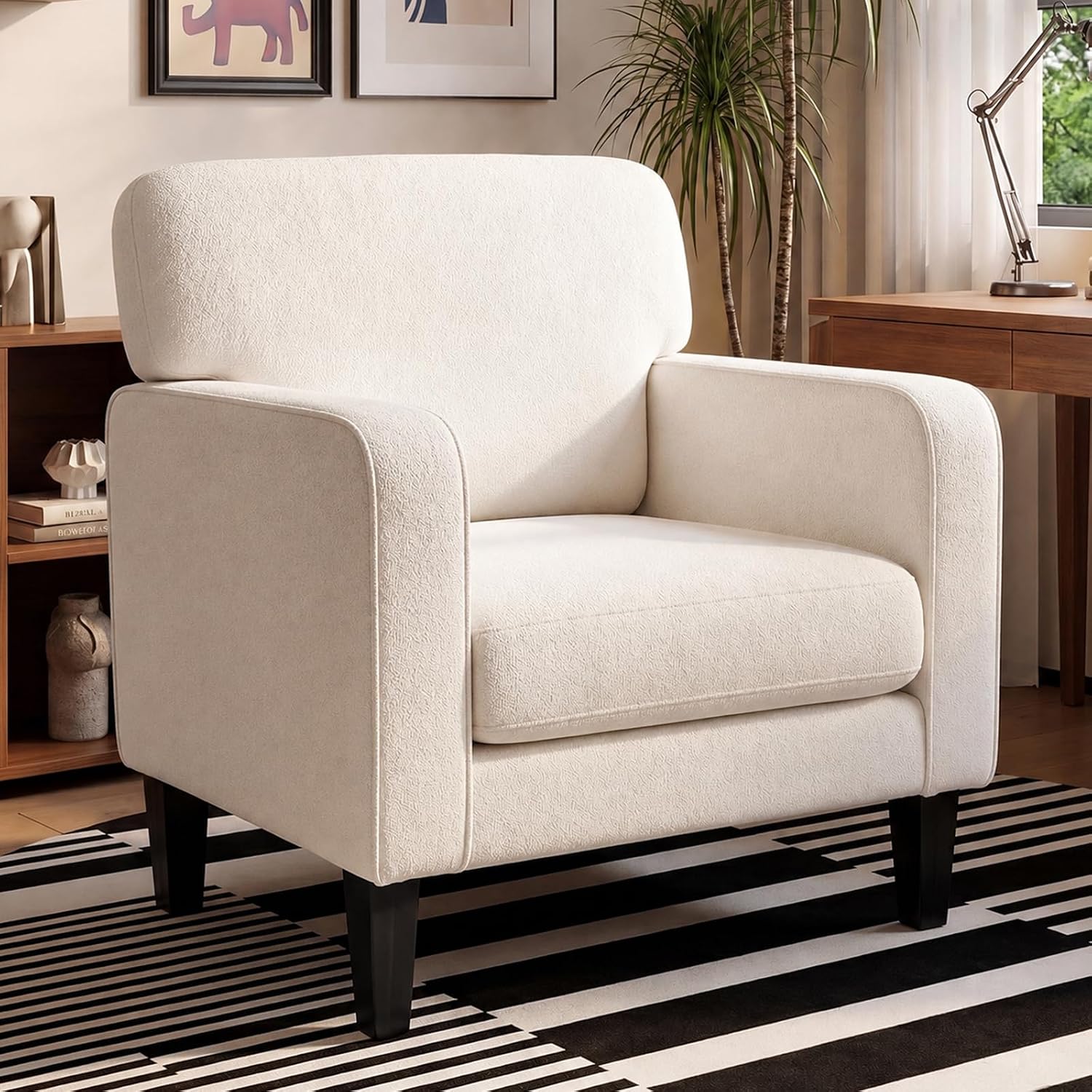 Lounge Armchair for Sitting Room Corner, Single